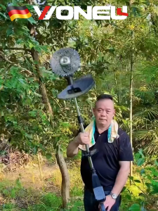 【Super motor】999999w Electric Lawn Mower(With wheels )50000mAh Battery*2 Quick weeding Mesin Rumput Bateri 割草机
