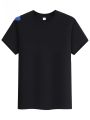 Lormen Men's Fashion round Neck Short Sleeve T-Shirt Pure Cotton Lightweight Loose Summer Top Antibacterial 7A Youth Casual. 