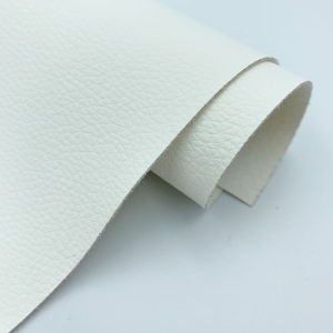 Litchi Faux PU Leathere Fabric Sewing Clothing Bow Bag Sofa Car DIY Earring Making Craft Material Waterproof 50*60cm Big Size