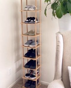 LACC Bamboo Shoe Rack Organizer: A Simple & Efficient Multi-Layer Solution