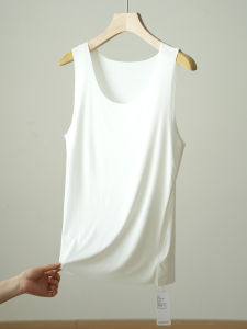 Áo Vest Nam Mùa Hè Mỏng Co Giãn Cổ Tròn Màu Trơn Thoáng Khí Thoải Mái Thường Ngày Bằng Vải Polyester Pha Lanh