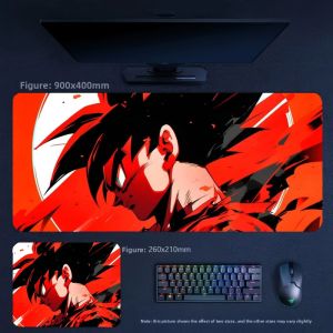 Bandai | Office Convenient Mousepad Decorative Desk Mat Cartoon Comic Style Leather Mouse Pad Boys Gaming Non-slip Mouse Pad Keyboard Pad