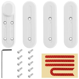 Wheel Shell Reflective Plastic with Screw Tool Front Rear Protective Case Decorat Part for Xiaomi M365 Pro 1S Electric Scooter