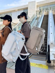 กระเป๋าเดินทางแบบแยกส่วนชั้นในขนาดใหญ่สำหรับการเดินทางระยะสั้น กระเป๋าใส่ของสำหรับกีฬาและฟิตเนสแบบลำลอง กระเป๋าเป้สะพายหลังแบบสองไหล่