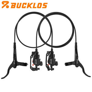BUCKLOS | Bike Hydraulic Disc Brake Set Oil Pressure Floating Bike Disc Brake 800/1500mm Mountain Bike Hydraulic Brakes Caliper/Handle