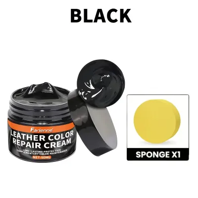 Leather Coloring Paste - Three Colors (White Brown Black) Suitable for Shoes Bags Sofas - Repair Restore Faded and Scratch
