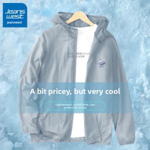 Jeanswest | Mens UV Protection Jacket Light Summer Outdoor