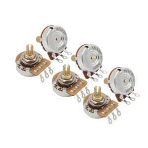 FLEOR | FLEOR 6 Chiếc Đàn Guitar Chiết Áp 24-Spline 500K/250K Trục Dài/Ngắn Kim Loại Điều Khiển Âm Lượng Và Âm Thanh Cho Đàn Guitar Điện Bass