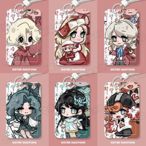 Identity V Composer Antique Dealer Student Slide Card Cover Meal Card Bus Pass Protective Cover Access Card Campus