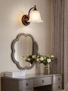 MINGRU | Retro French Style Floral Wall Light
