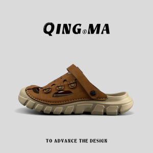 QING_MA | Dép Nam Thoáng Khí Chống Trượt Nhẹ Đa Năng