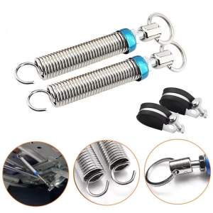 1/2pcs Car Trunk Lid Spring Metal Spring Lifting Device Trunk Spring For Cars Trunk Spring Tool Lifter Automatically Open Tool