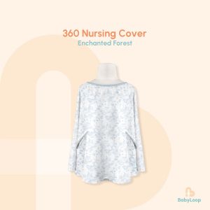 Apron Menyusui - Nursing Cover 360 Tencel - Baby Loop