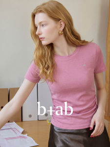 Pink Short Sleeve Slim Fit Summer New Women Tshirt