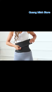 Đai quấn mỡ bụng nam nữ Dây quấn siết eo định hình eo thon gọn tập gymyoga ND