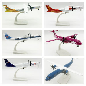 20cm Aircraft Models ATR Plane Model Airplane Model Toys Diecast Airplanes Alloy Metal Collection Plane toys travel