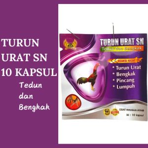 TURUN URAT SN 1 RENTENG - obat turun urat / tedun / pincang ayam