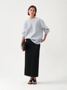 ICICLE | Spring New Coarse Spinning Wool Cashmere Long Sleeve Knit Top