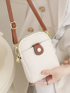 BAORUIFU | Womens Lightweight Color Block Crossbody Phone Bag with Coin Purse