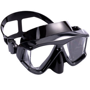 Diving Mask Snorkel Swimming Goggles Scuba Silicone Skirt 3 Windows Anti-Fog Anti-Leak Wide View Panoramic HD For Adult Youth