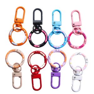 HALEXIONG | Hand-painted Donut Keychain Spring