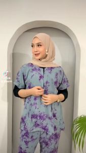 Setelan Celana Panjang Jumbo Busui Friendly Tebal