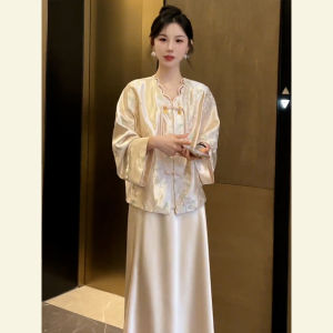 SHANGSHA | Traditional Chinese Style Printed Dress