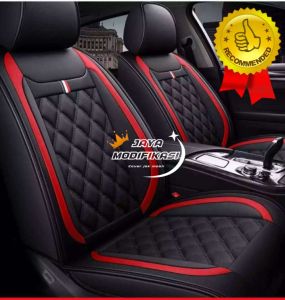 Sarung jok mobil Avanza tahun 2011-2020 variasi full sett bahan ferari asli 100% (BERGARANSI).