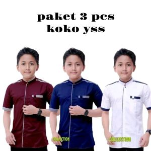 KOKO PANJANG ANAK LAKI LAKI SD SAMPE SMP//KOKO SETELAN// KOKO ANAK // KOKO VARIASI// KOKO TERMURAH // KOKO TERBARU