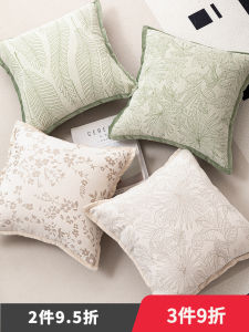 Phong Cách Scandinavia Pháp Căn Hộ Trung Tính Khăn Trải Bàn Tròn Mềm Mại PP Cotton Khăn Trải Bàn Tròn Họa Tiết Hoa