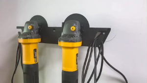Wall-Mounted Angle Grinder Holder / Angle Grinder Storage Rack With Cord Hanger / Multipurpose Tool Rack