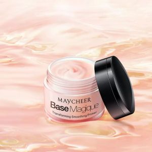 MAYCHEER Magic Smoothing Cream Primer - Pore Minimizer & Wrinkle Blurring Base | Hydrating Makeup Balm with Allantoin | Covers Acne Scars Fine Lines | Oil-Free & Non-Greasy