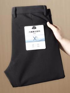 Quần Âu Nam 6 Chiều Co Giãn Thông Minh Mùa Thu Đông Dày Ấm Chống Nhăn Quần Âu Công Sở Thường Ngày Cho Nam