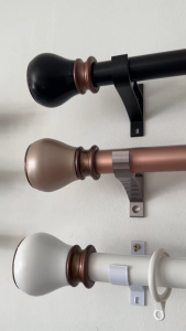 Ins.Fabric curtain rod langsir premium aluminium langsir rail holder accessories
