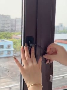 Kunci Kulkas Pengaman Anak Stainless Steel / Kunci Pengaman Jendela Kulkas Bayi / Kunci Pengaman Laci