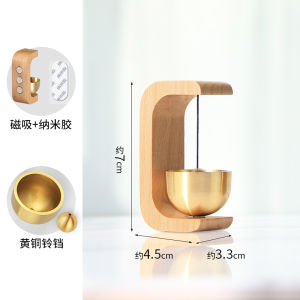 Dopamine Cat Doorbell Healing Wind Chime Magnetic Door Reminder Moving in Gift Simple Modern Style Home Decor from China