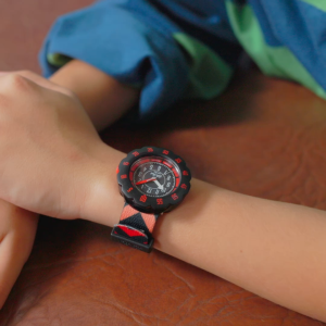 Flik Flak Get Set Go! (FPSP079) Black RECYCLED PET Kids Watch