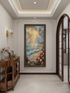 Modern living room decor painting entrance mural wall decoration home art life decoration frame mural