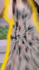 TW21584 เดรสยาว แขนกุด กระโปรงจีบทวิส ..