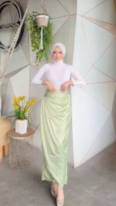 OFREYA Kebaya busui Setrok 2in1 oneset TILE BORDIR brukat elegan modern untuk pesta kondangan wisuda bridesmaid lebaran