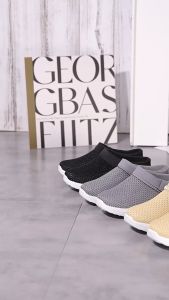 รองเท้าผ้าใบผู้หญิงแบบเปิดส้น รองเท้าผ้าใบแฟชั่นผู้หญิง รองเท้าผ้าใบลำลองผู้หญิง