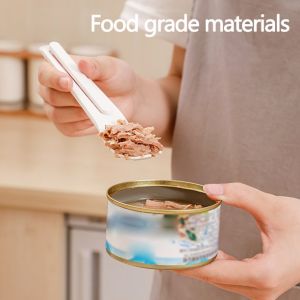 HOME BEST 1pc 4 in 1 Can Canned Opening Spoon Opener Tuna Strainer Sauce Squeeze Clip Digging Food Grade Cooking Tin Pembuka