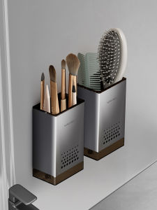 Giá Để Bàn Trang Điểm Phòng Tắm Treo Tường Không Cần Đục Lỗ Giá Để Kẹo Đánh Răng Chổi Trang Điểm Giá Để Đồ Dùng Vệ Sinh Cá Nhân Bằng Hợp Kim Nhôm