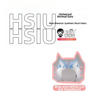 HSIU | Multifunctional Realistic Plush Animal Ears Hairpin