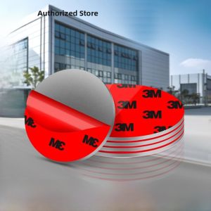 3M Strong Double-Sided Tape High Viscosity Wall Fixing round Super Sticky Car Special Waterproof High Temperature Resistant Tissue Box Hook Picture Frame Traceless Thickened Tape Sponge Foam Adhesive