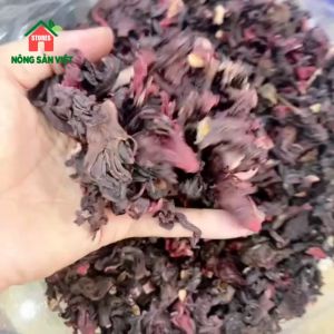 Trà Hoa Atiso Đỏ Sấy Khô 100gr Nguyên Nụ Loại Đẹp Không Nát ( Hoa bụp giấm/Hoa Hibiscus )