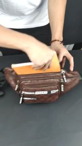 Waistbag STARFACE Bahan Kulit PU Motif Tas Selempang Bahu