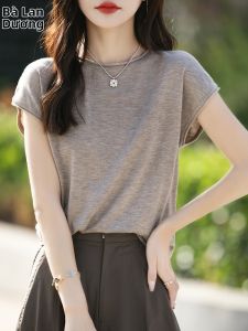BALANYANG | Áo Thun Slim Wool Silk