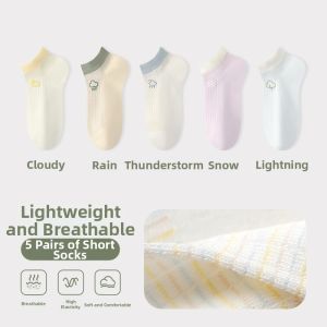 Nanjiren | Non-slip Breathable Cotton Thin Socks