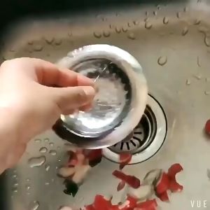 Lưới inox chắn rác bồn rửa loại lỗ tròn lưới chặn rác bồn rửa bát chậu rửa bát ESTLA